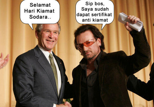 &#91;Gila&#93; Beginilah cara tokoh dunia menyambut kiamat,,