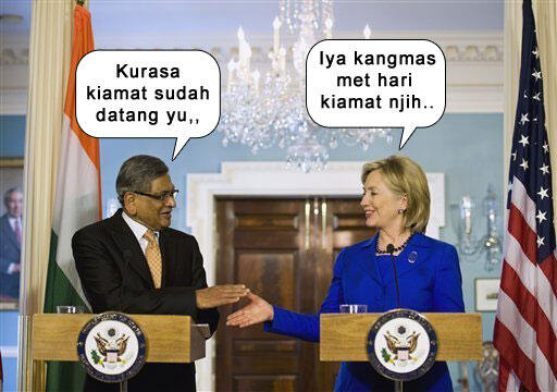 &#91;Gila&#93; Beginilah cara tokoh dunia menyambut kiamat,,