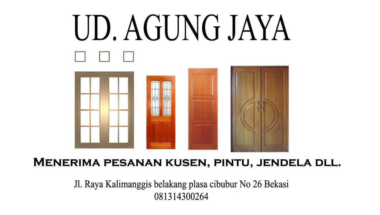 Kusen, Pintu, Jendela, Dll