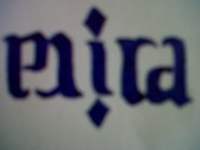 Sharing Ambigram persembahan dari Endoneshia
