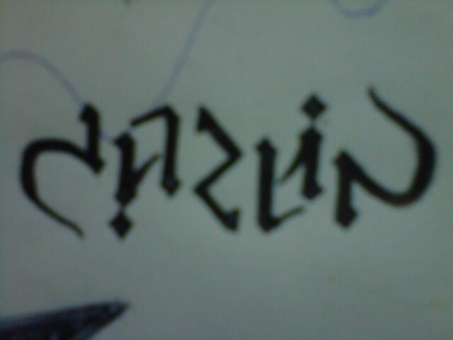 Sharing Ambigram persembahan dari Endoneshia