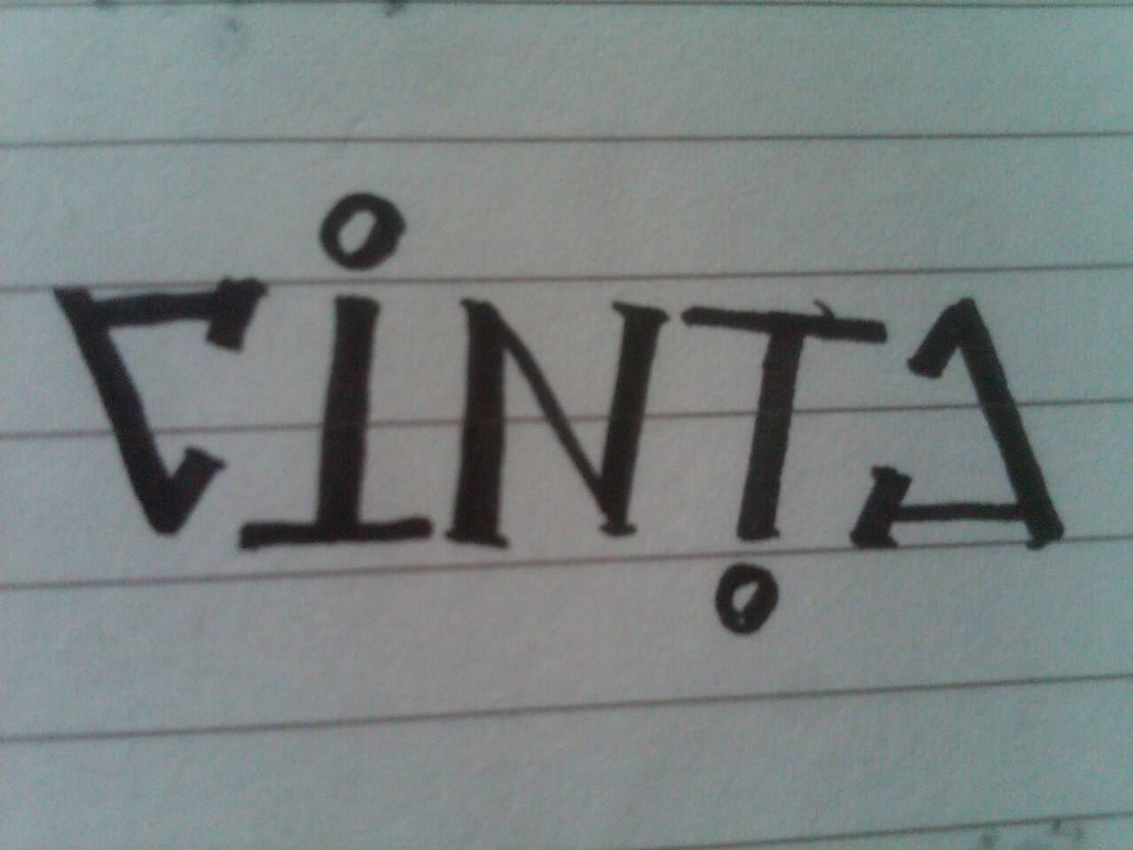 Sharing Ambigram persembahan dari Endoneshia