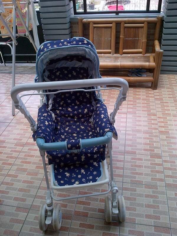 (BEKAS) STROLLER BAYI MERK ELLE