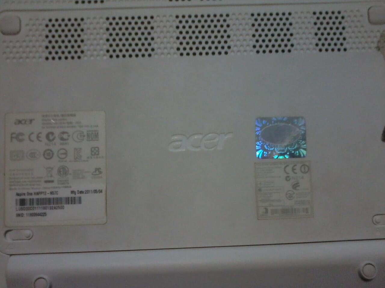 WTS Acer Aspire one Happy