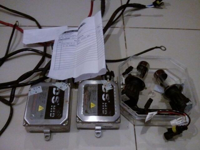 WTS : Lampu HID ex DS New V1 H4 Magnetic - 3500K (masih garansi gan)