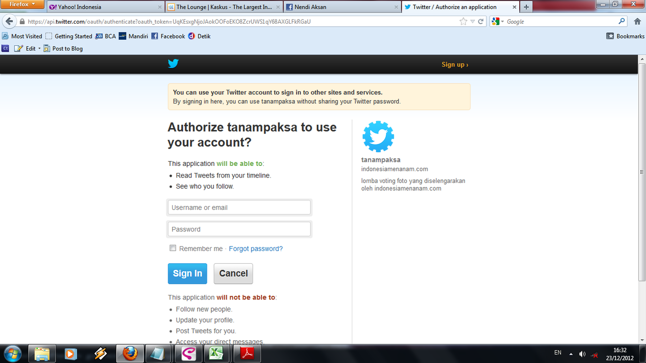 Mau ipod nano gratis?!?! harus punya twitter dulu...