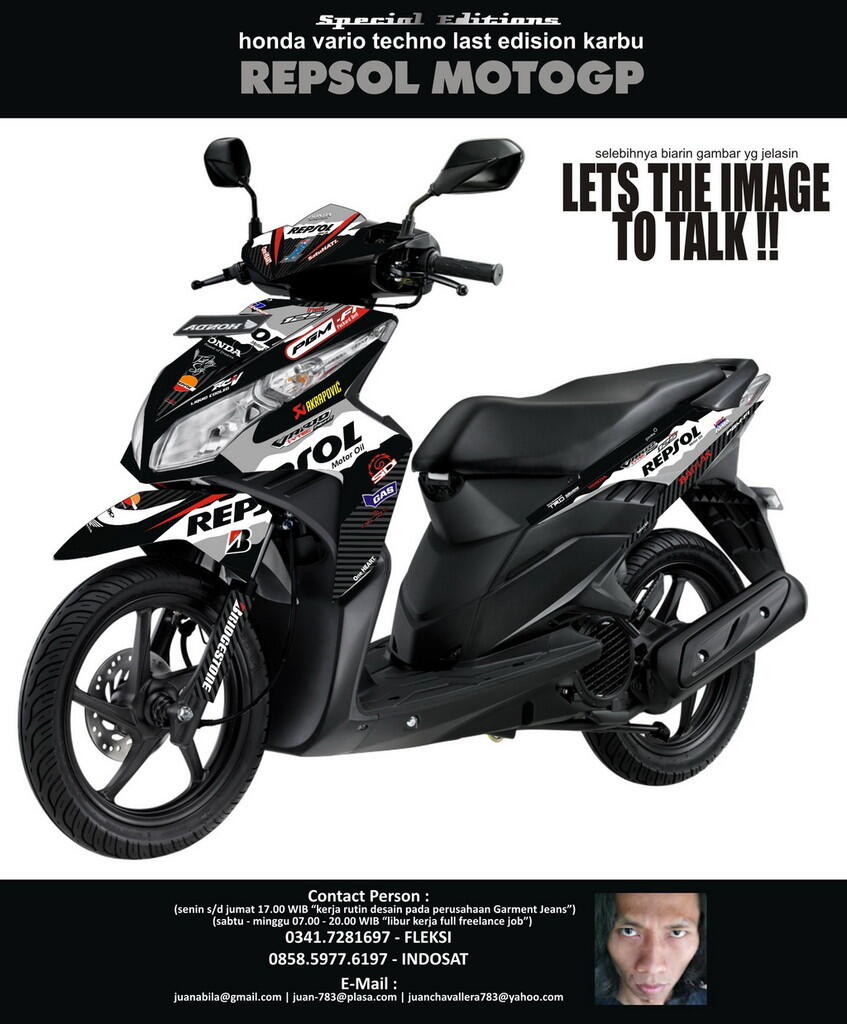 STRIPPING MOTOR DESAIN SUKA SUKA v