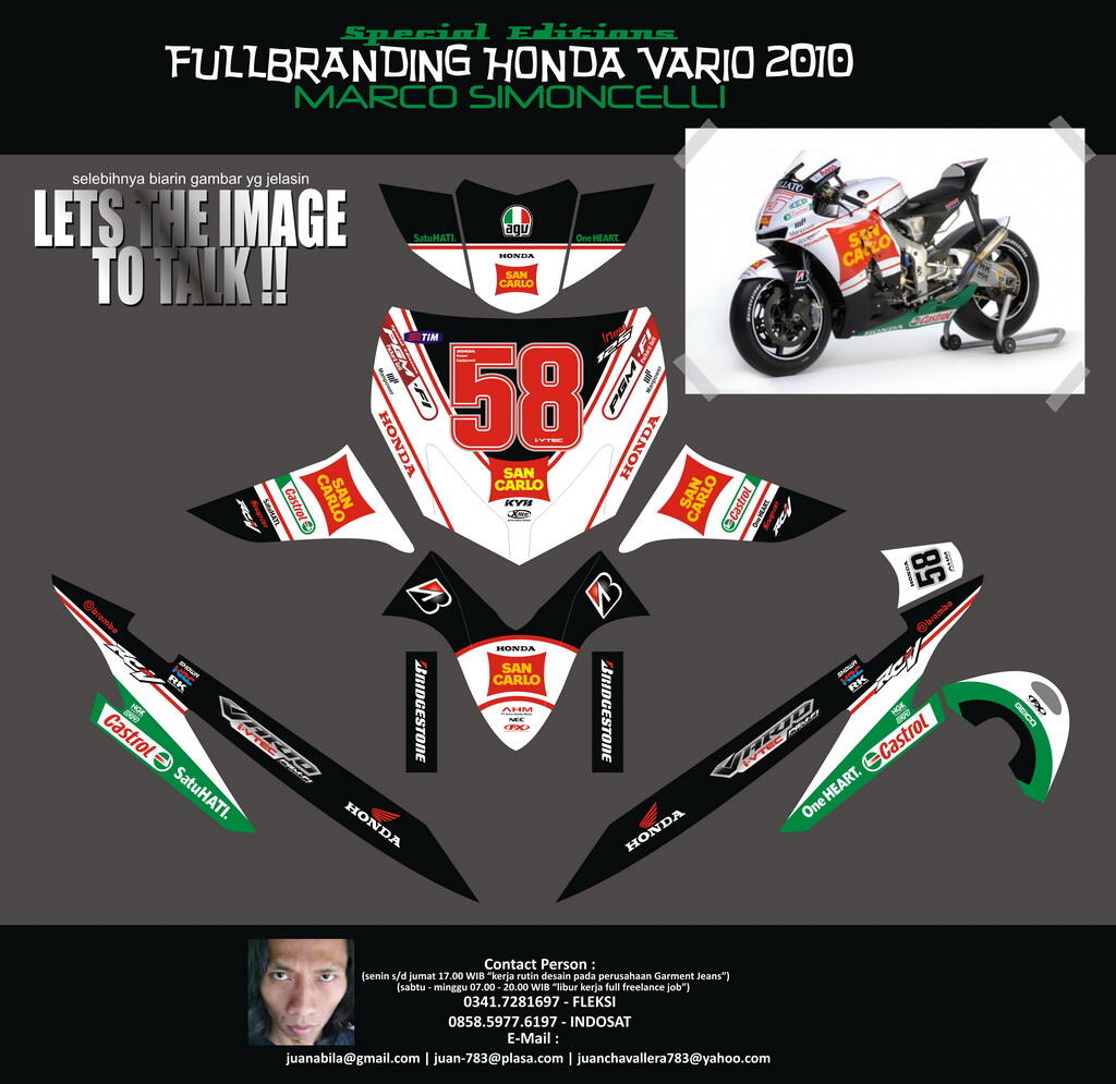 STRIPPING MOTOR DESAIN SUKA SUKA v