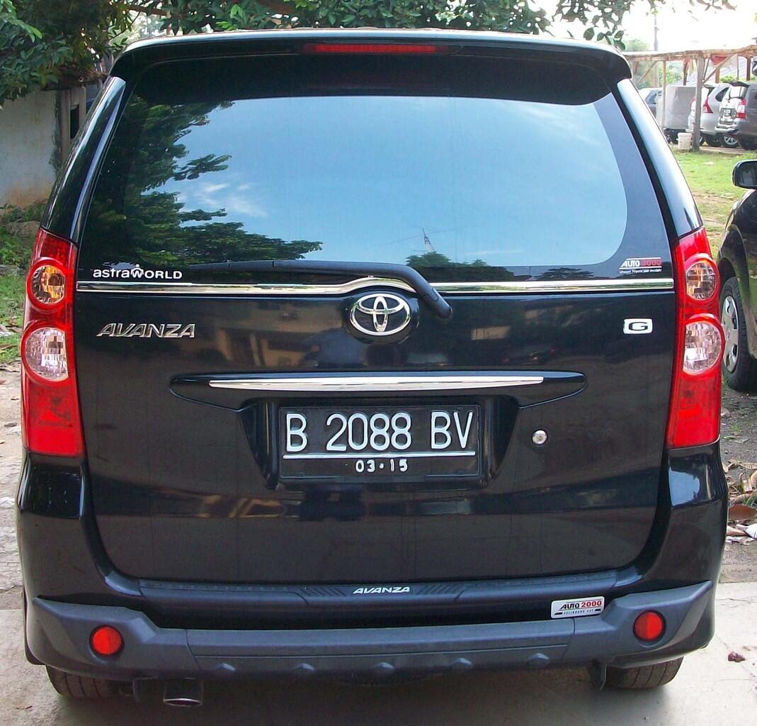 Terjual Jual Cepat Dan Murah TOYOTA AVANZA Type G 13 A T Thn 2010