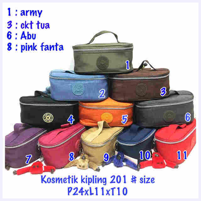 Tempat Kosmetik Kiping Oval 201