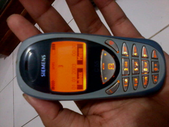 2 hp jadul siemens A55 dan C55