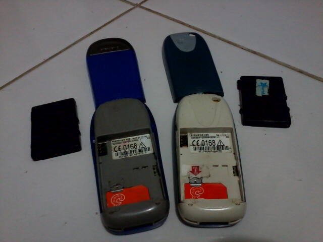 2 hp jadul siemens A55 dan C55
