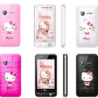 handphone Hello kitty merk Maxis murah