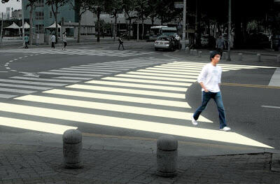 10 Zebra Cross Paling Unik di Dunia