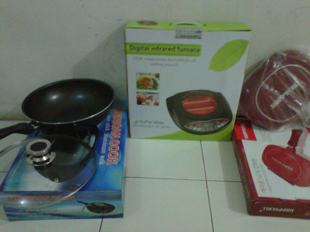 PAKET MURAH : HALOGEN COOKER + HAPPY CALL + AMERICAN COOK