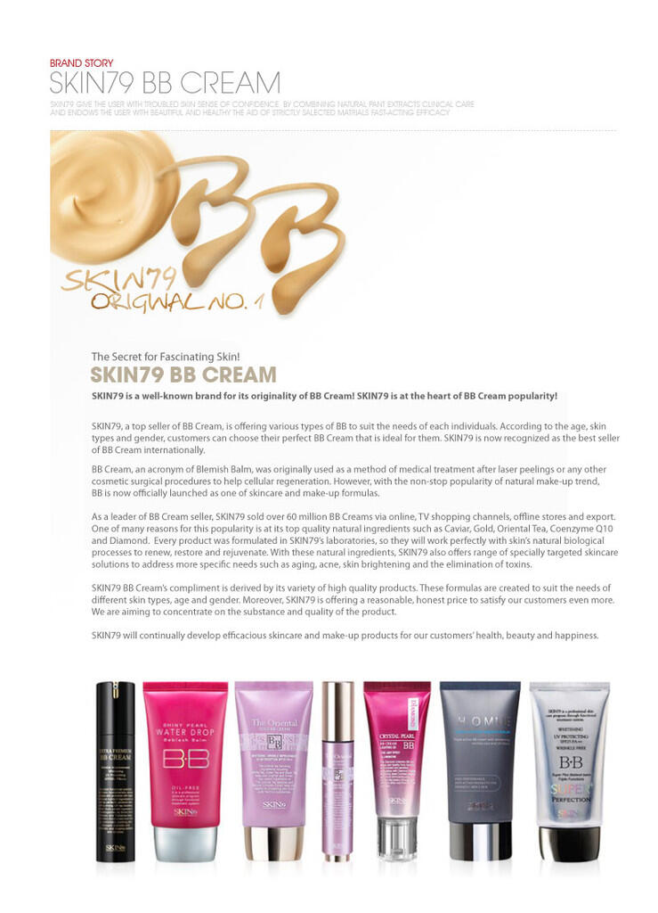 Skin Care Best Seller SKIN79, ETUDE HOUSE, PRIVIAU, HOLIKA Original