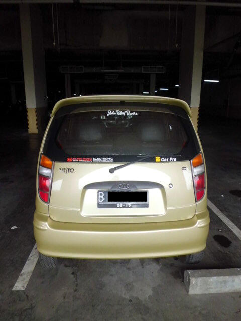 KIA Visto 2001 AT Gold Metalic Body Mulus Mesin Maknyus