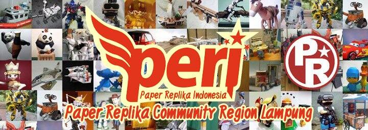 &#91;Komunitas&#93; PeRi Regional Lampung (Papercraft)