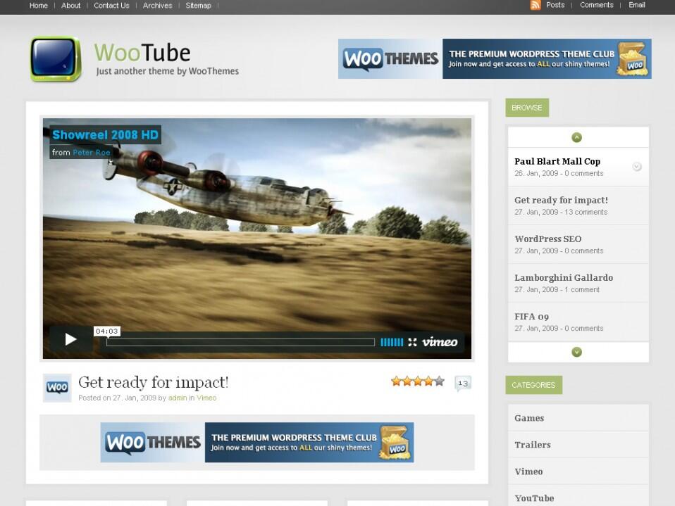 Jasa Premuim Wordpress Themes dari woothemes dan Studiopress