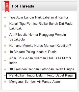 Pendidikan Tinggi belum tentu dapat kerja ...