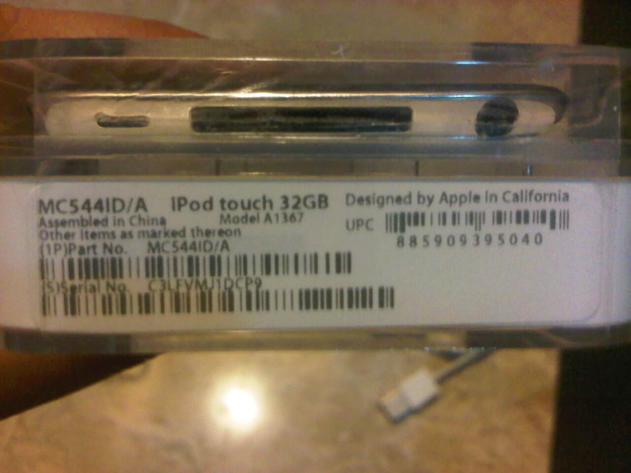 Dijual Ipod Touch 4th Gen 32GB Warna Hitam FullSet