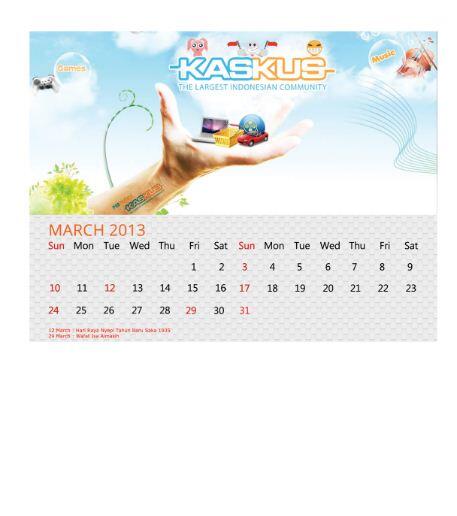 &#91;share&#93;kalender 2013 kaskus 