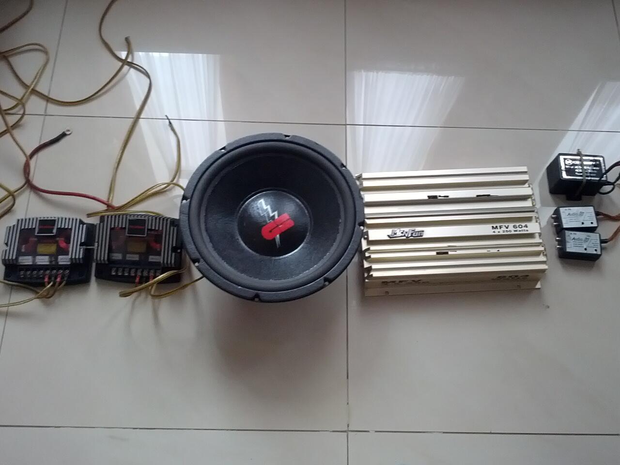 SOUND SYSTEM (POWER MCNFUN - SUBWOOFER GS) SECOND