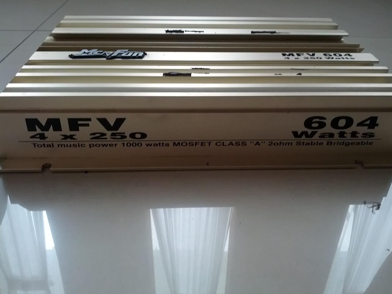 SOUND SYSTEM (POWER MCNFUN - SUBWOOFER GS) SECOND