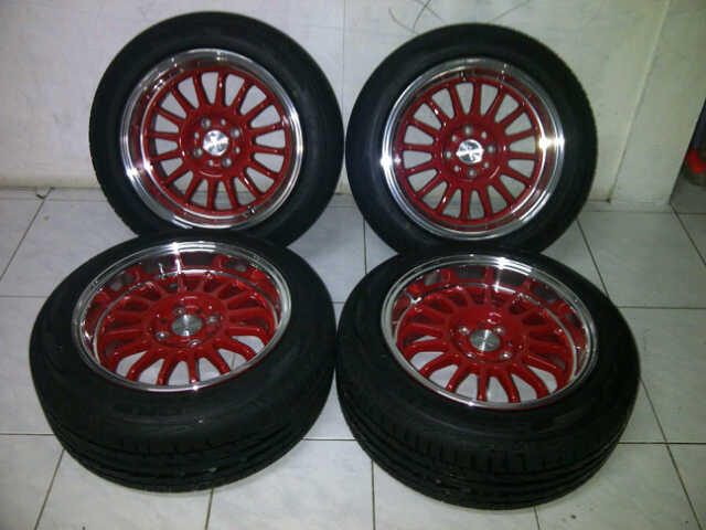 Jual velg K-Speed R15 dan Velg bekas jazz RS
