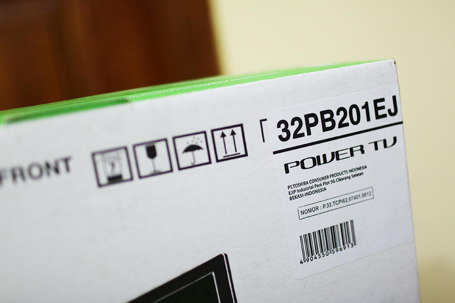 TOSHIBA 32" LED TV 32PB201EJ