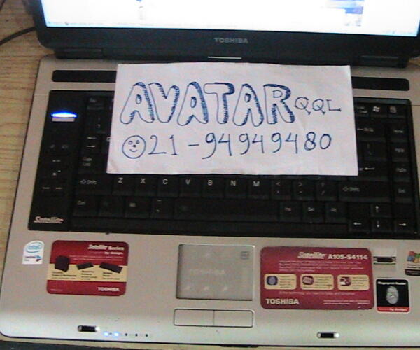 LAPTOP TOSHIBA GAMER SATELLITE A105-S4114 MULUS DAN MANTAP GAN