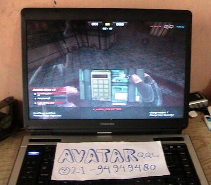 LAPTOP TOSHIBA GAMER SATELLITE A105-S4114 MULUS DAN MANTAP GAN