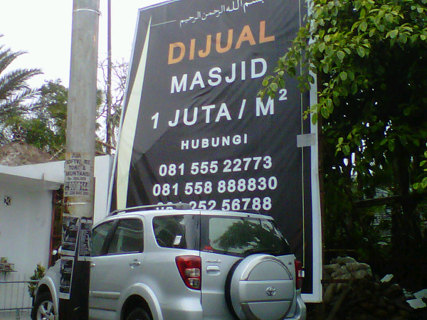Masji dijual???