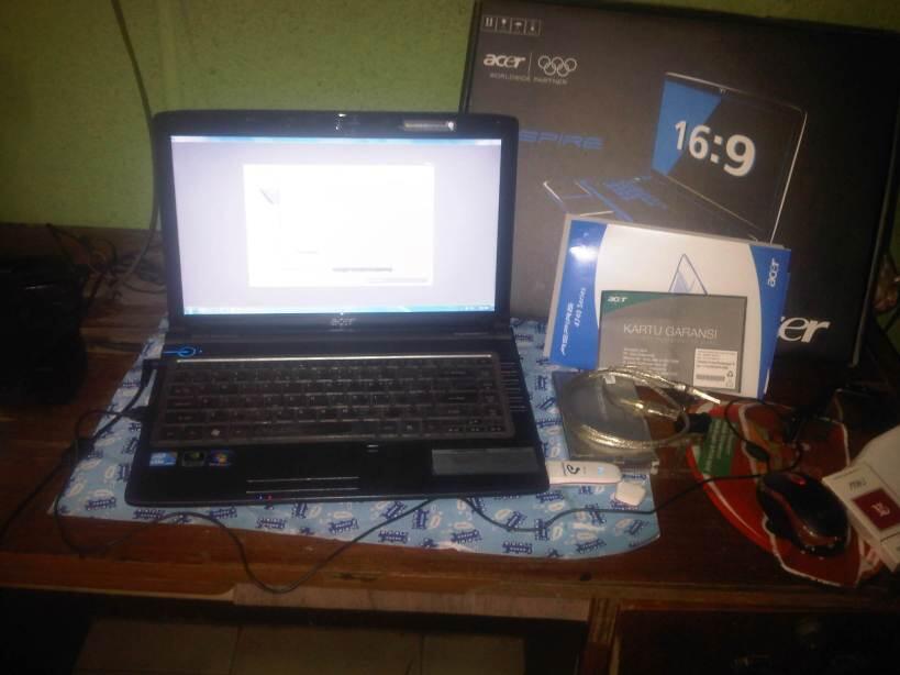laptop acer 4740 lengkp core i5 2,27ghz/2g/500g/NVIDIA 1,23g segel