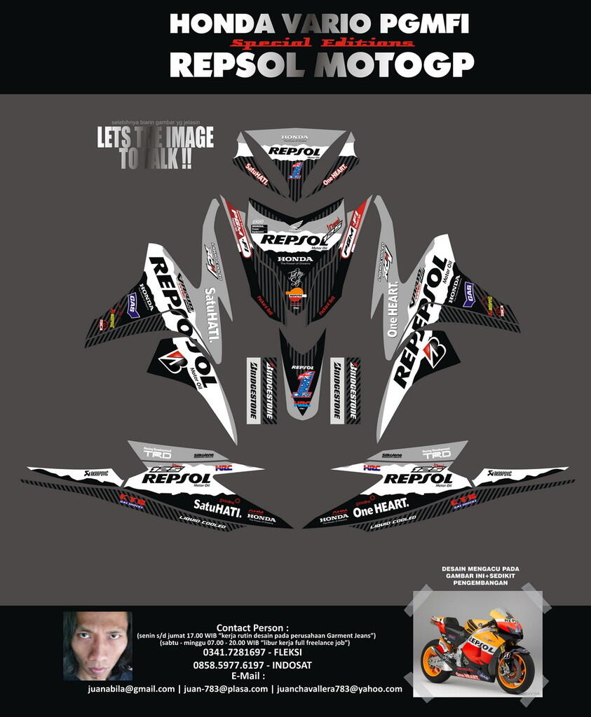 STRIPPING MOTOR DESAIN SUKA SUKA v
