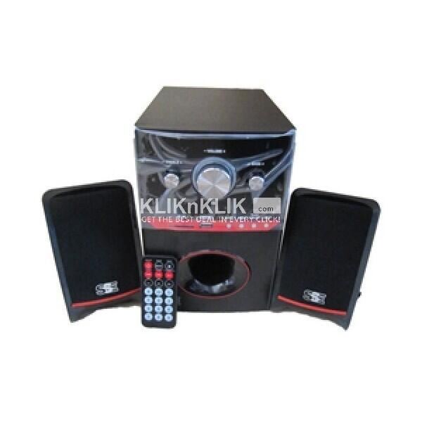KLIKNKLIK DEPOK: PROMO NATAL & TAHUN BARU Laptop Speaker Multimedia SSE-3853F 2.1 + R