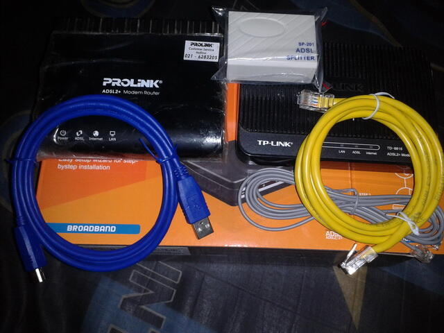 MODEM TP-LINK DAN D-LINK WARNET Murah dan Bagus
