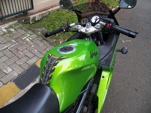 Kawasaki Ninja 150 KRR 2011 Hijau Mint Condition