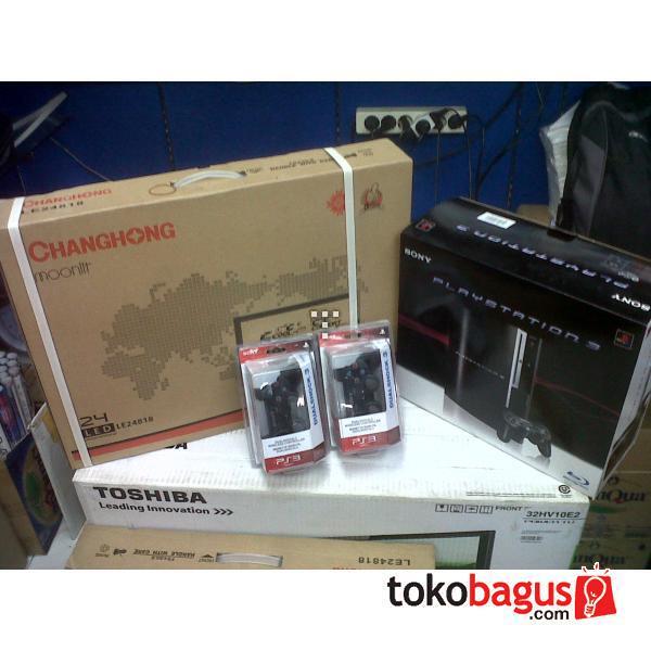 15 Paket PS3 Fat + Tv Lcd & Tv Led Dan Garansi 2 Tahun