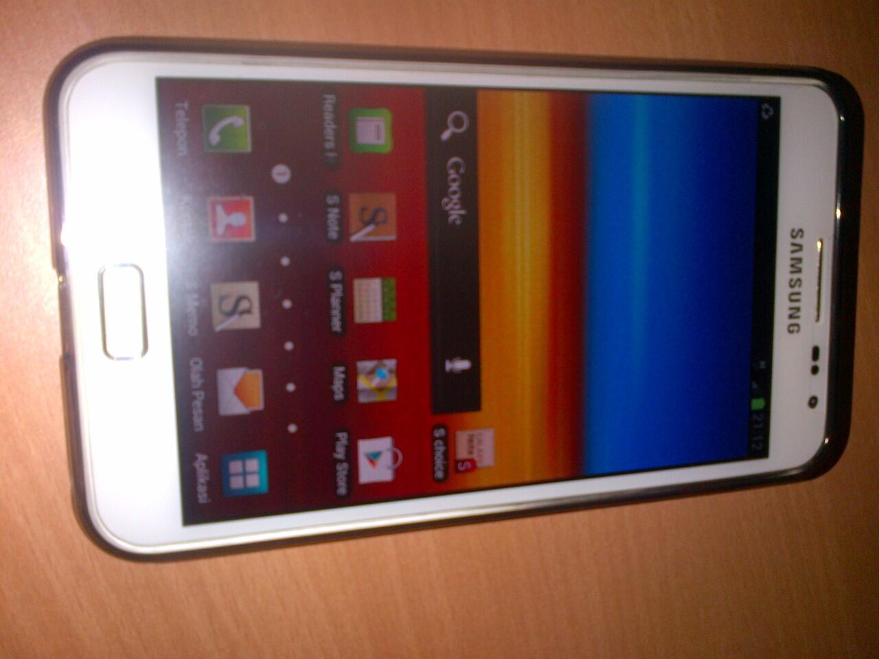 JUAL/BARTER SAMSUNG GALAXY NOTE N7000, WHITE, MULUS, GARANSI PANJANG