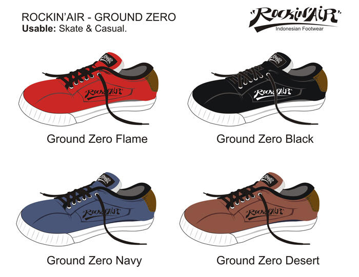 ROCKIN' AIR : brand sepatu yang mau ane buat gan.