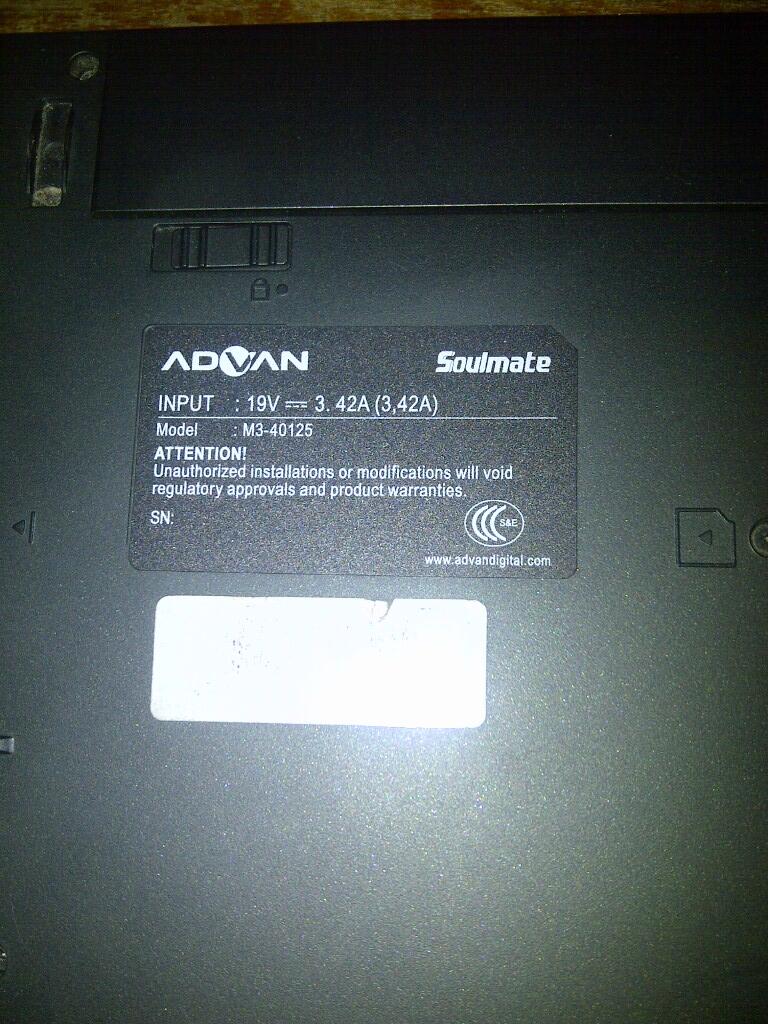 Notebook / Laptop Advance M3 40125