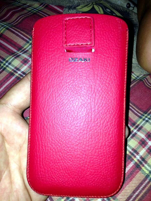Casing ozaki o! Leather for iphone5