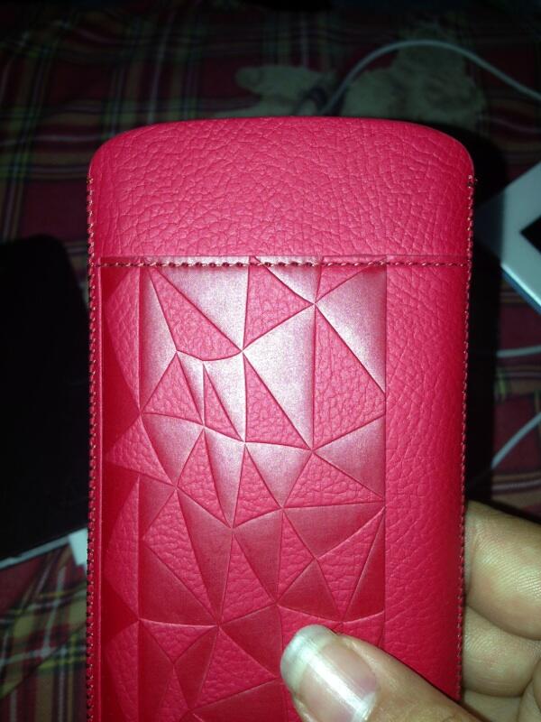 Casing ozaki o! Leather for iphone5