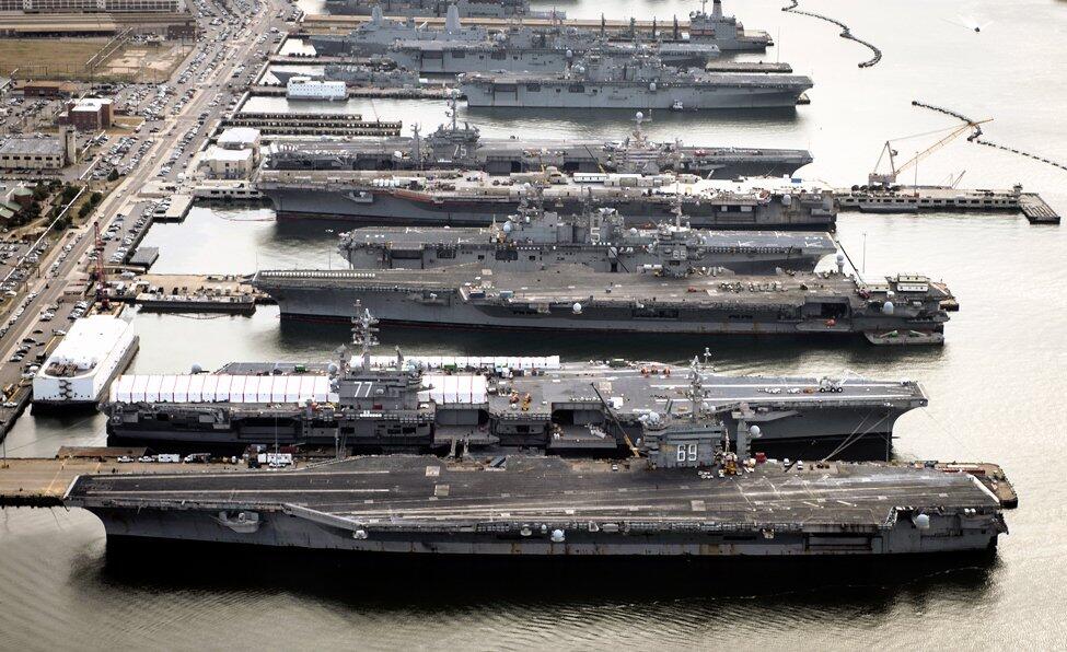 the largest naval armada