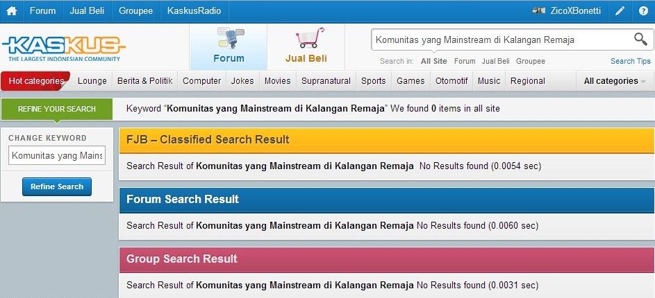 Komunitas yang Mainstream di Kalangan Remaja