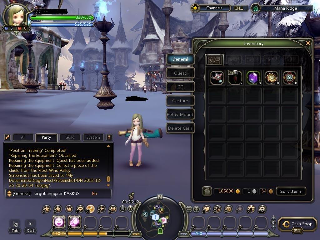 JUAL gold DN dragonest sea westwood 1k @10.000 termurah sekaskus