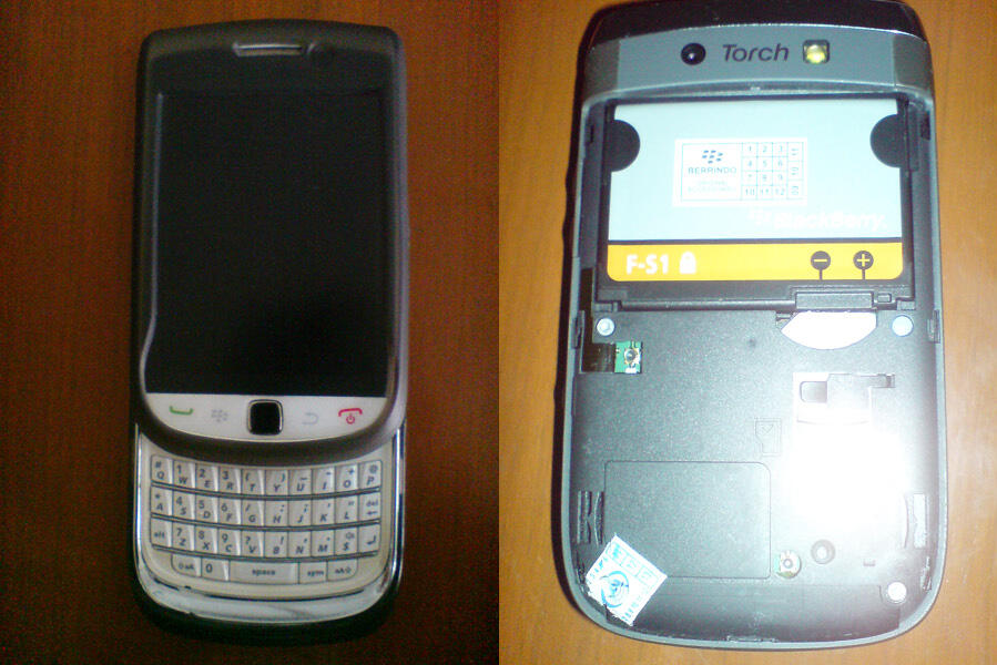 wts bb torch 1 aka torch 9800 white logo at&t bandung