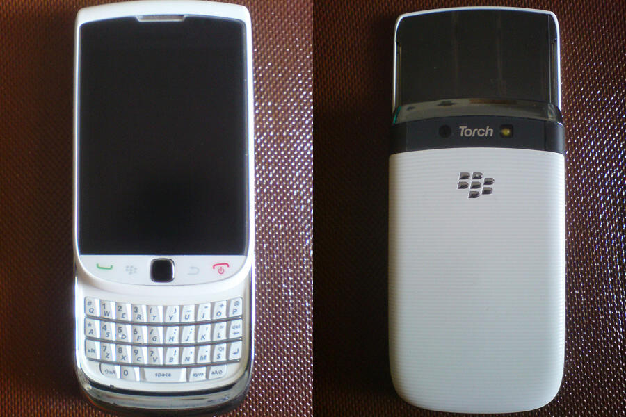 wts bb torch 1 aka torch 9800 white logo at&t bandung