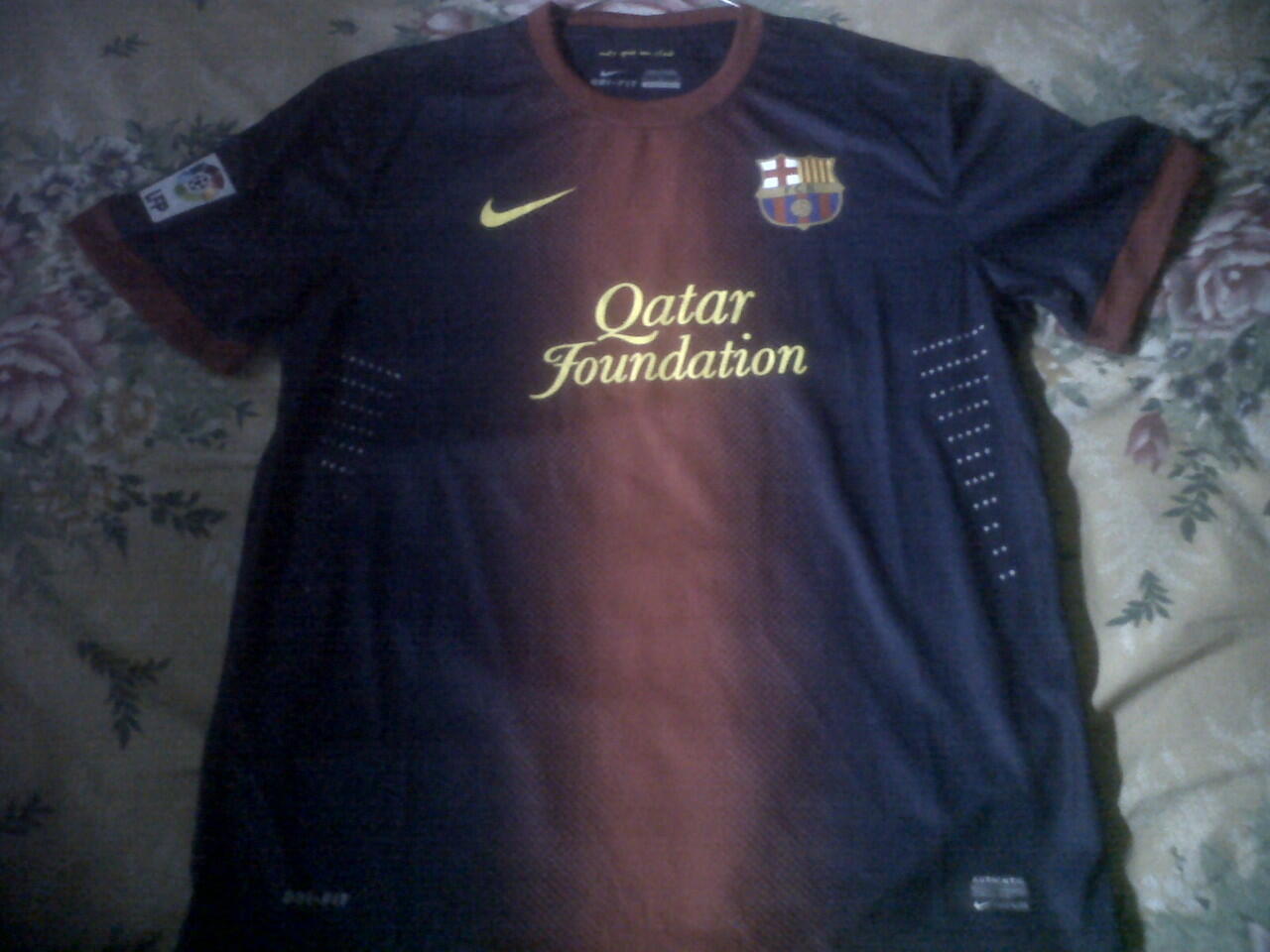 wts jersey bacelona home player issue 12/13